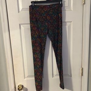 LuLaRoe Multicolor Geometric Leggings